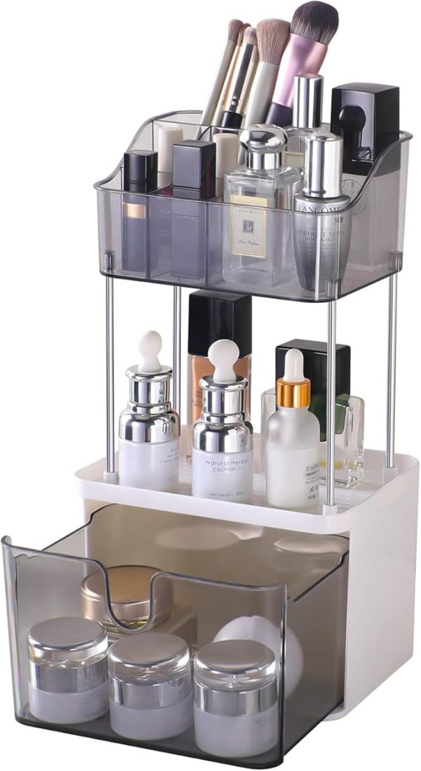 2-Drawer Bathroom Counter Organizer