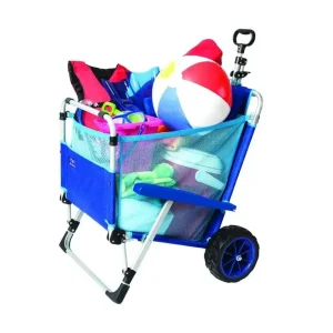 330lbs Collapsible Folding Wagon Cart